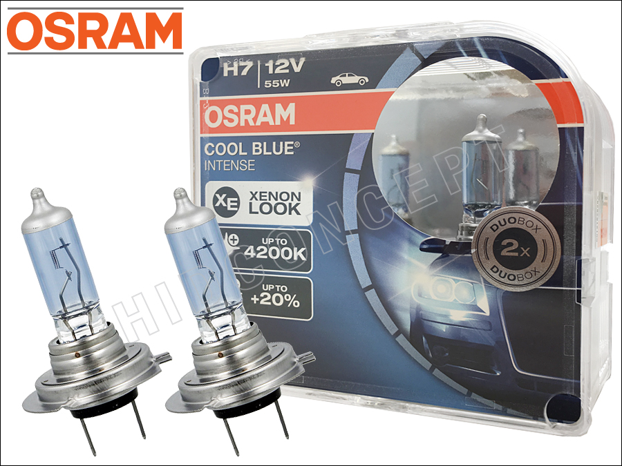 2x Volvo V40 Genuine Osram Cool Blue Intense High Main Beam Headlight Bulbs Pair
