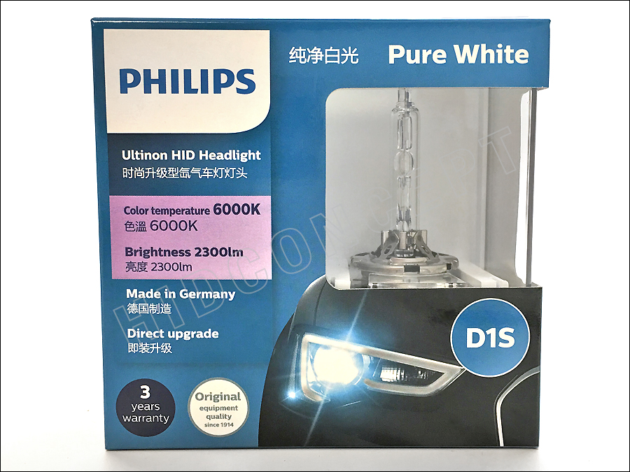 D1s Philips 6000k Ultinon Hid Xenon Headlight Bulbs Made