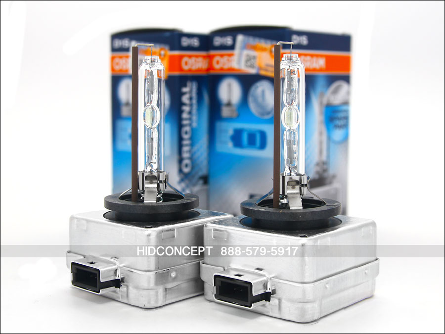 Osram D1S Xenarc OEM 4300K HID Xenon Headlight Bulbs 66144 35W Germany  2-Pack